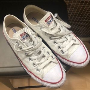 White Chuck Taylor’s